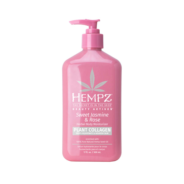 Hempz Sweet Jasmine & Rose Collagen Infused Herbal Body