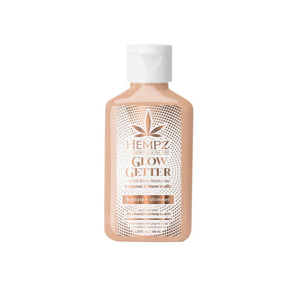 Hempz Travel-Size Glow Getter Herbal Body Moisturizer 