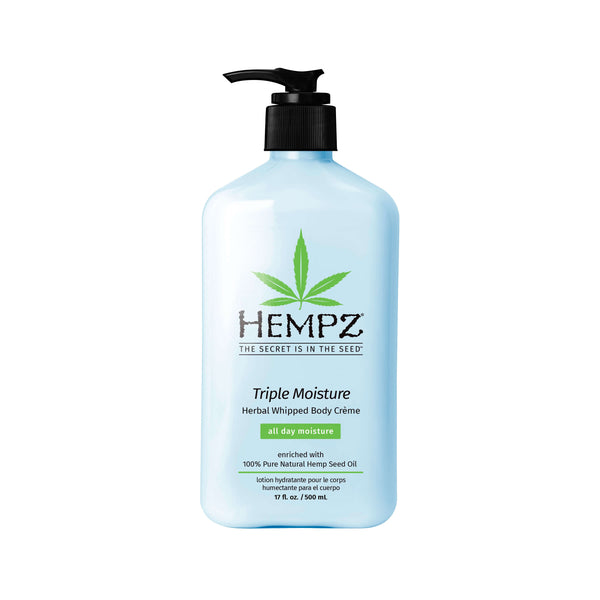 Hempz Triple Moisture Herbal Whipped Body Creme Lotion