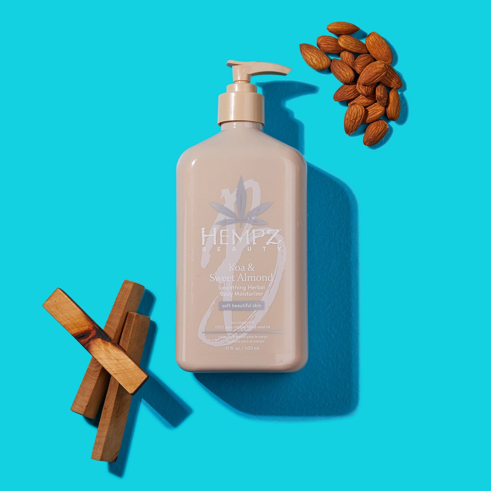 Hempz Koa & Sweet Almond Smoothing Herbal Body Moisturizer – HempzUK